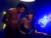 Devilish Hooker Wearing Latex Costume Is Nailed Bad Doggy Style