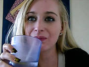 This Horny Blonde Teen Stacy Is Pickuped In A Restaurant