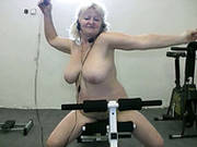 Fat Lady With Big Boobs Shows Off Her Private Parts