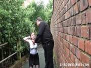 Redhead Amateur Sacha In Public Bondage A 