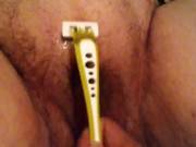 Shaving My Wife Pussy