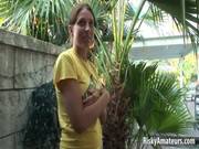 Naughty Girl Next Door Gets Wet In Public