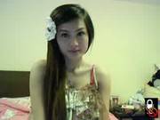 Asian Teen Fingering Herself On Cam