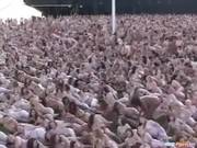 A Parade Of Women Go Naked In Public