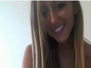 Beautiful Blonde Shaved Pussy Masturbates
611