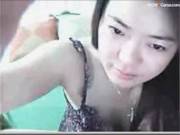 Chinese Girl Shows Boobs On Webcam