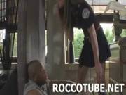 Sexy And Horny Police Babes Chasing The Dick