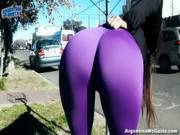 The Best Ass And Cameltoe In Ultra Tight 
