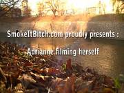 Adrianne Filming Herself
400