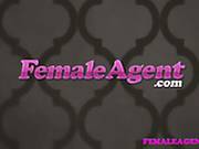 Femaleagent Beautiful Bisexual Blonde Seduces Horny Agent