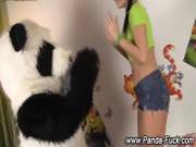 Fetish Teen Getting Off With Toy Panda