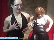 Two Girls Are Doing Sexy Bj And Lapdance