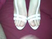 Cumming On Her Sexy Foot