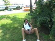 Masturbating Outdoor Czech Girl Silva