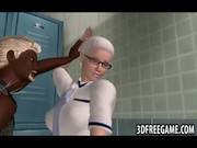 Hot 3d Ebony Whore Is Getting Fucked In A 