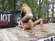 Radio Station Wet T Shirt Contest In Michigan Part 1