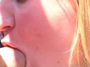 Jasmine Lynn Wraps Her Lips Round A Thick Cock