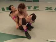 These Hot Babes Fight It Out Infront Of An Audience