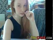 Stunning Redhead Teen On Cam Liveshow Thycamscom