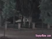 Spying On People Fucking At Night