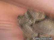 Pretty Blonde Sucking Dick And Fucked Doggystyle In Public
