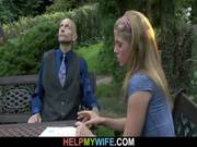 Hung Stranger Does Horny Young Wife