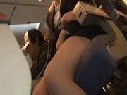 Young Woman Groped And Fucked In A Business Airliner