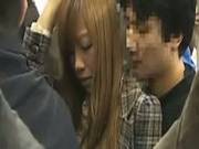 Shy Schoolgirl Groped And Used In A Train
