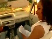 Thick Ebony Girl Pounded On The Couch