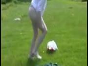 Dirty Girl Fucked Outside