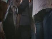 Young Schoolgirl Groped And Facial In Subway