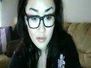 Hot Asian Webcam Girl Masturbates