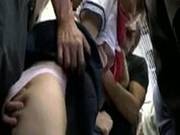 Shocked Teengirl Groped In A Train