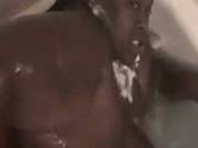 Massive Black Woman In The Bathroom