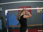 Horny Loulou Teases This Hunk With Her Flexible Body
