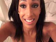 Cute Latina Isabella Pena Sucking Hard Cock