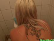 Real Eurobabe Fucked In Toilets For Cash