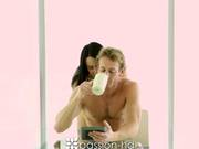 Passion-hd Brunette Wants Cream For Her Coffee And Cunt
