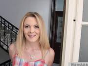 Blonde Girlfriend Trying Anal Sex