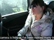 Sexy Amateur Fucked With Fraud Driver In The Backseat