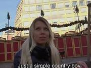 Amateur Blonde Czech Slut Gets Payed For Fucking In Public