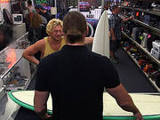 Hot Blonde Surfer Gets His Ass Banged For The First Time Hard For Cash