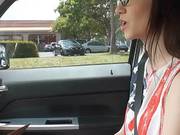 Nerdy Amateur Teen Tali Dava Fucked With Stranger In The Car