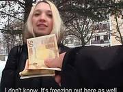 Huge Boobs Czech Slut Picked Up And Fucked For Cash