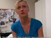 Massive Tits Amateur Blonde Czech Slut Fucked For Money