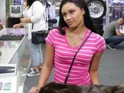 Pretty Latin Chick Fucked By Pawn Keeper For The Money