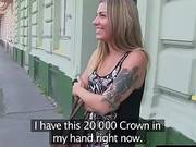 Euro Blonde Amateur Fucks Pov Outdoor