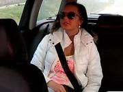 Busty Raven Haired Passenger Stuffed For A Free Fare