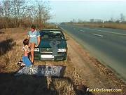 Smoking Hot Amateur Girl Is Having Sex With A Guy She Met On The Way Home