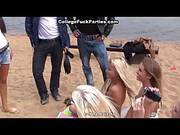 College Babe Is Doing It In The Forest, With A Guy Who Prommised Her Money